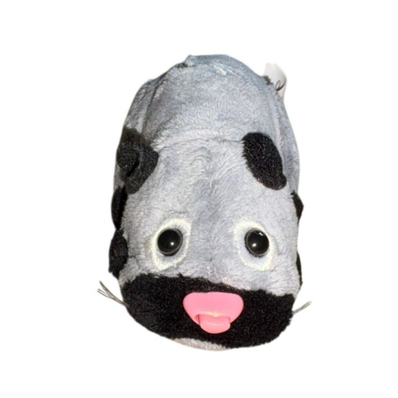 Zhu Zhu Pets Hamster-Spottie-Gray/white/Black-GUC-WORKING - Picture 2 of 5